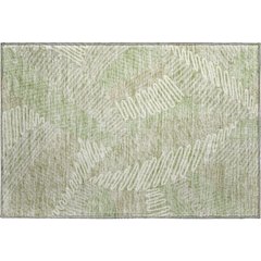 Premium Machine Washable Mayfield AMF904 Aloe 1'8" x 2'6" Rug