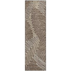 Premium Machine Washable Mayfield AMF904 Chocolate 2'3" x 7'6" Runner Rug