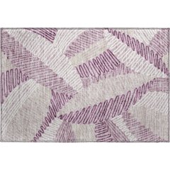 Premium Machine Washable Mayfield AMF904 Lavender 1'8" x 2'6" Rug