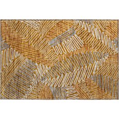 Premium Machine Washable Mayfield AMF904 Paprika 1'8" x 2'6" Rug