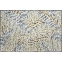 Premium Machine Washable Mayfield AMF904 Taupe 1'8" x 2'6" Rug