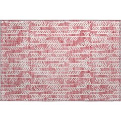 Premium Machine Washable Mayfield AMF906 Blush 1'8" x 2'6" Rug