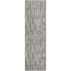 Premium Machine Washable Mayfield AMF906 Taupe 2'3" x 7'6" Runner Rug