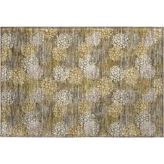 Premium Machine Washable Mayfield AMF908 Brown 1'8" x 2'6" Rug