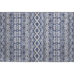 Premium Machine Washable Mayfield AMF909 Denim 1'8" x 2'6" Rug