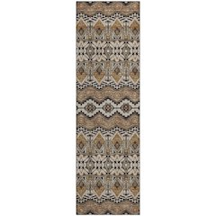 Premium Machine Washable Mayfield AMF909 Taupe 2'3" x 7'6" Runner Rug