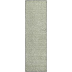 Premium Machine Washable Mayfield AMF910 Aloe 2'3" x 7'6" Runner Rug