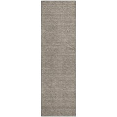 Premium Machine Washable Mayfield AMF910 Brown 2'3" x 7'6" Runner Rug
