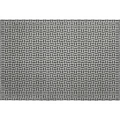 Premium Machine Washable Mayfield AMF911 Black 1'8" x 2'6" Rug
