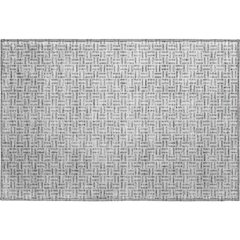 Premium Machine Washable Mayfield AMF911 Gray 1'8" x 2'6" Rug
