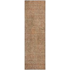 Premium Machine Washable Mayfield AMF912 Copper 2'3" x 7'6" Runner Rug