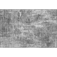 Premium Machine Washable Mayfield AMF912 Gray 1'8" x 2'6" Rug