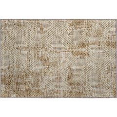 Premium Machine Washable Mayfield AMF912 Mocha 1'8" x 2'6" Rug