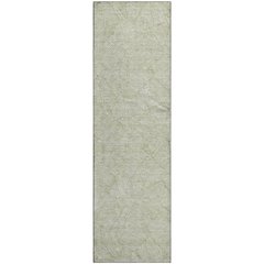 Premium Machine Washable Mayfield AMF913 Aloe 2'3" x 7'6" Runner Rug