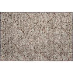 Premium Machine Washable Mayfield AMF913 Brown 1'8" x 2'6" Rug