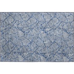 Premium Machine Washable Mayfield AMF913 Navy 1'8" x 2'6" Rug