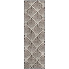 Premium Machine Washable Mayfield AMF914 Brown 2'3" x 7'6" Runner Rug