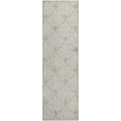 Premium Machine Washable Mayfield AMF914 Ivory 2'3" x 7'6" Runner Rug