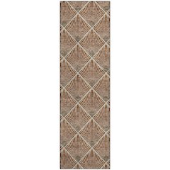Premium Machine Washable Mayfield AMF914 Paprika 2'3" x 7'6" Runner Rug