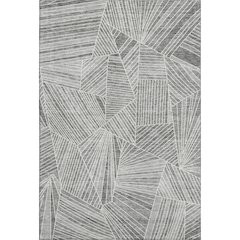 Premium Machine Washable Mayfield AMF915 Gray 2'6" x 3'10" Rug