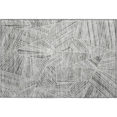 Premium Machine Washable Mayfield AMF915 Gray 1'8" x 2'6" Rug