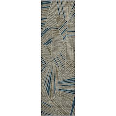 Premium Machine Washable Mayfield AMF915 Taupe 2'3" x 7'6" Runner Rug
