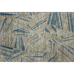 Premium Machine Washable Mayfield AMF915 Taupe 1'8" x 2'6" Rug