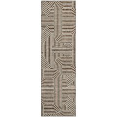 Premium Machine Washable Mayfield AMF917 Brown 2'3" x 7'6" Runner Rug