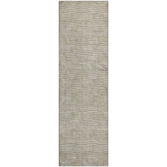 Premium Machine Washable Mayfield AMF918 Beige 2'3" x 7'6" Runner Rug