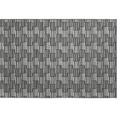 Premium Machine Washable Mayfield AMF918 Black 1'8" x 2'6" Rug