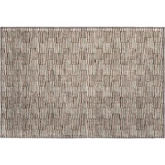 Premium Machine Washable Mayfield AMF918 Brown 1'8" x 2'6" Rug