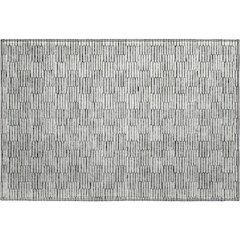 Premium Machine Washable Mayfield AMF918 Gray 1'8" x 2'6" Rug
