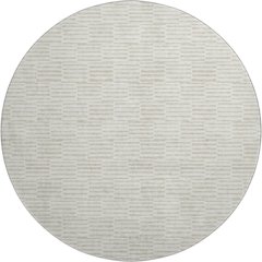Premium Machine Washable Mayfield AMF918 Ivory 8' x 8' Round Rug