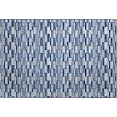 Premium Machine Washable Mayfield AMF918 Navy 1'8" x 2'6" Rug