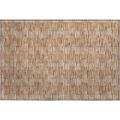 Premium Machine Washable Mayfield AMF918 Paprika 1'8" x 2'6" Rug