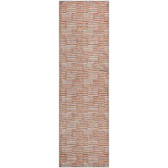 Premium Machine Washable Mayfield AMF918 Salmon 2'3" x 7'6" Runner Rug