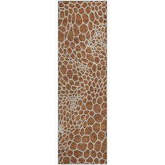Premium Machine Washable Mayfield AMF919 Paprika 2'3" x 7'6" Runner Rug