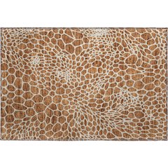 Premium Machine Washable Mayfield AMF919 Paprika 1'8" x 2'6" Rug