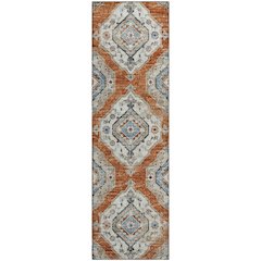 Premium Machine Washable Mayfield  Clay 2'3" x 7'6" Runner Rug