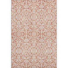 Premium Machine Washable Mayfield AMF920 Coral 2'6" x 3'10" Rug