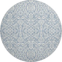 Premium Machine Washable Mayfield AMF920 Denim 8' x 8' Round Rug