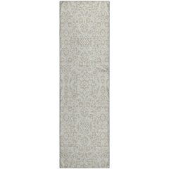 Premium Machine Washable Mayfield AMF920 Ivory 2'3" x 7'6" Runner Rug