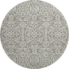 Premium Machine Washable Mayfield AMF920 Taupe 8' x 8' Round Rug