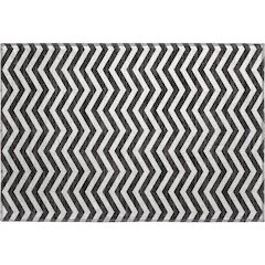 Premium Machine Washable Mayfield AMF922 Black 1'8" x 2'6" Rug