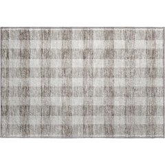 Premium Machine Washable Mayfield AMF923 Taupe 1'8" x 2'6" Rug