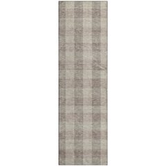 Premium Machine Washable Mayfield AMF924 Beige 2'3" x 7'6" Runner Rug