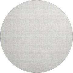 Premium Machine Washable Mayfield AMF925 Ivory 8' x 8' Round Rug