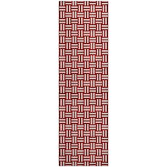 Premium Machine Washable Mayfield AMF925 Red 2'3" x 7'6" Runner Rug