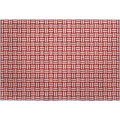 Premium Machine Washable Mayfield AMF925 Red 1'8" x 2'6" Rug