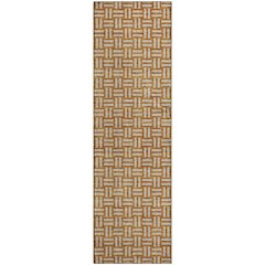Premium Machine Washable Mayfield AMF925 Terracotta 2'3" x 7'6" Runner Rug